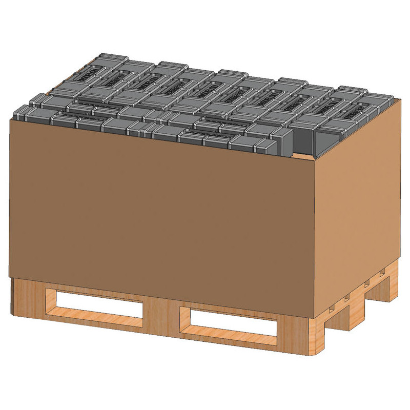 Douille PE carré pour poteau carré 90x90 mm Douille PE carré pour poteau carré 90x90 mm