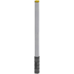 Douille PE carré pour poteau carré 90x90 mm Douille PE carré pour poteau carré 90x90 mm