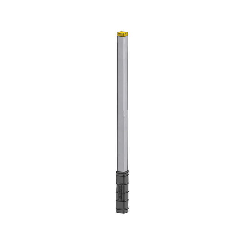 Douille PE carré pour poteau carré 90x90 mm Douille PE carré pour poteau carré 90x90 mm