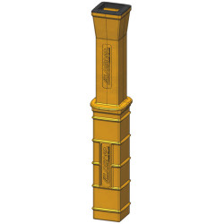 Douille PE "ISOPROTEC" pour protection carrée Douille PE "ISOPROTEC" pour protection carrée