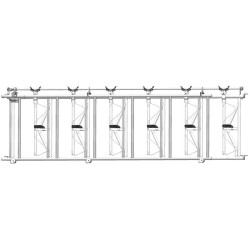 Cornadis confort SRS - 4 m/6 places