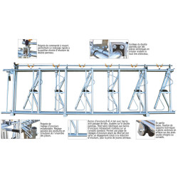 Cornadis confort SRS - 5 m/6 places