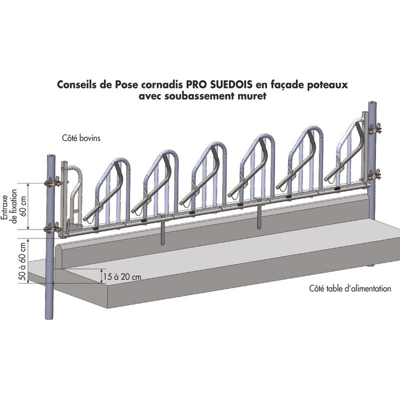 Cornadis PRO Suédois - 5 m/6 places Cornadis PRO Suédois - 5 m/6 places