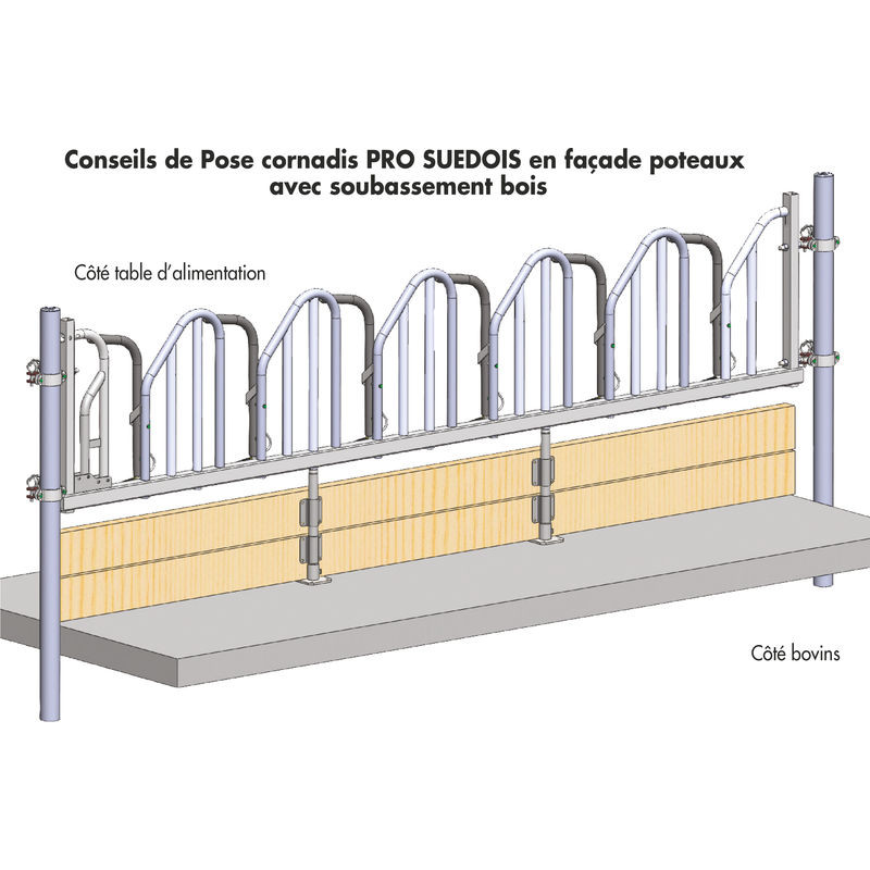Cornadis PRO Suédois - 5 m/6 places Cornadis PRO Suédois - 5 m/6 places