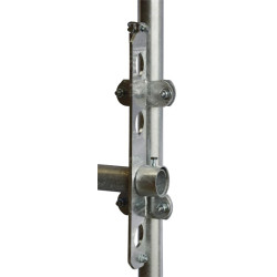 Panneau d'alimentation libre-service 3 lisses Ø 76 mm - 5 m à fermeture rapide