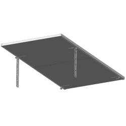 Toiture pour box à veau roulant XL HYGIENE PRO et STANDARD