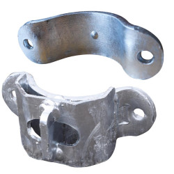 1/2 Bride "EASYLOCK" pour poteau Ø 102 mm