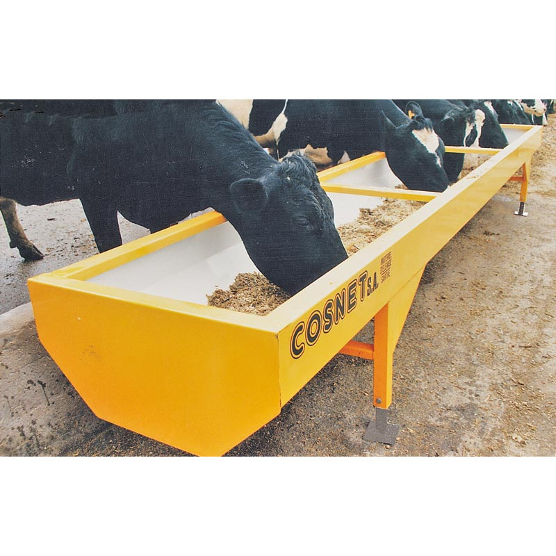 Bac alimentaire pour auge métallique renforcée ou standard