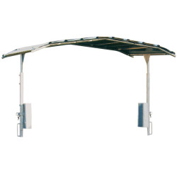 Toiture pour râtelier circulaire RC