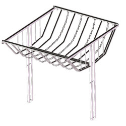 Râtelier de stabulation à barreaux et chaînes