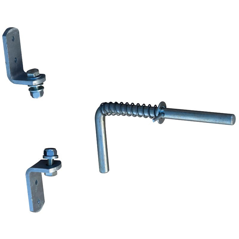 Portillon de service grillagé