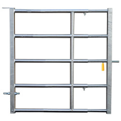 Barrière herbage Ø 42,4 mm extensible avec 1 verrou - 1,10/2 m