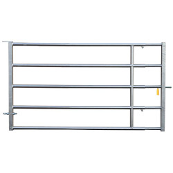 Barrière herbage Ø 42,4 mm extensible avec 1 verrou - 2/3 m