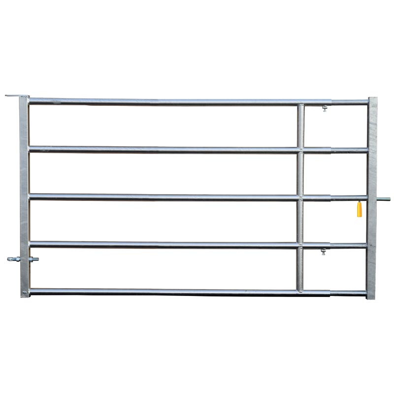 Barrière herbage Ø 42,4 mm extensible avec 1 verrou - 2/3 m Barrière herbage Ø 42,4 mm extensible avec 1 verrou - 2/3 m