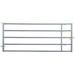 Barrière herbage Ø 42,4 mm extensible avec 1 verrou - 3/4 m