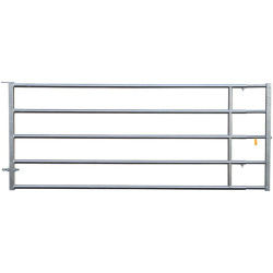Barrière herbage Ø 42,4 mm extensible avec 1 verrou - 3/4 m