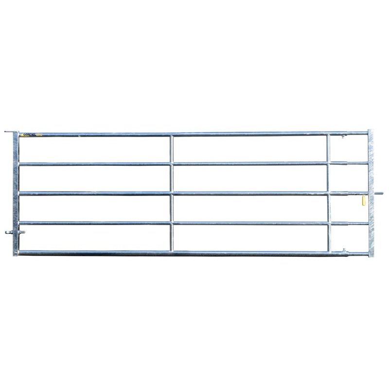 Barrière herbage Ø 42,4/35 mm extensible avec 1 verrou - 4/5 m Barrière herbage Ø 42,4/35 mm extensible avec 1 verrou - 4/5 m