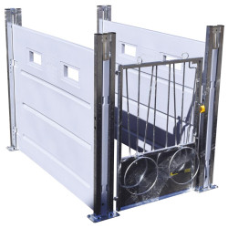 Case à veau HYGIENE PRO PM à cloisons PE amovibles