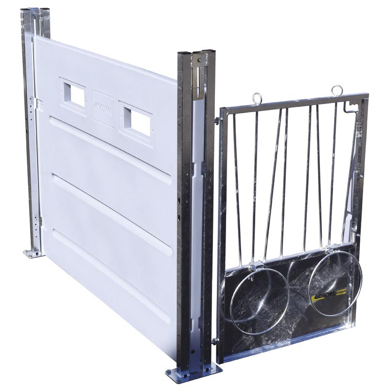 Extension de case à veau HYGIENE PRO PM à cloisons PE amovibles