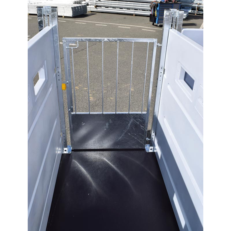 Portillon arrière barreaudé pour case à veaux HYGIENE PRO PM