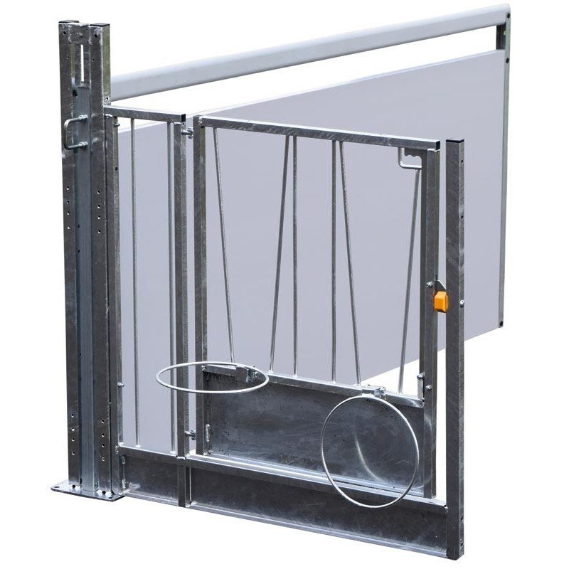 Extension pour case à veau STANDARD GM à cloisons PVC amovibles Long. 2,40 m