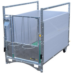 Box à veau roulant XL STANDARD - PVC