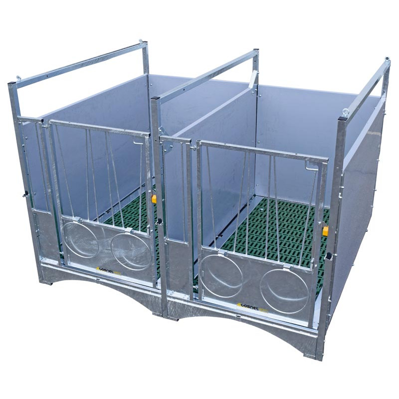 Box à veau roulant XL DUO STANDARD - PVC