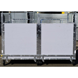 Box à veau roulant XL DUO STANDARD - PVC Box à veau roulant XL DUO STANDARD - PVC