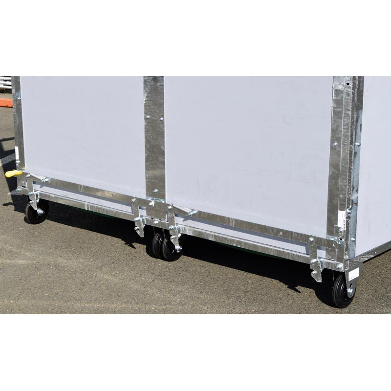 Box à veau roulant XL DUO STANDARD - PVC Box à veau roulant XL DUO STANDARD - PVC