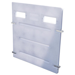 Fond arrière PEHD pour box à veau HYGIENE PRO