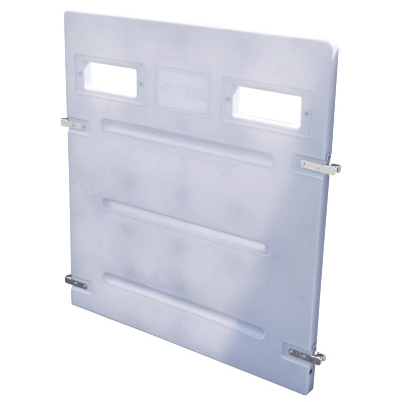 Fond arrière PEHD pour box à veau HYGIENE PRO