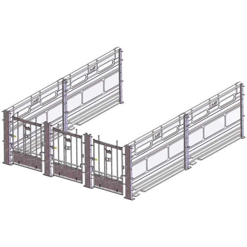 Cloison pour case à veaux Hygiène Plus