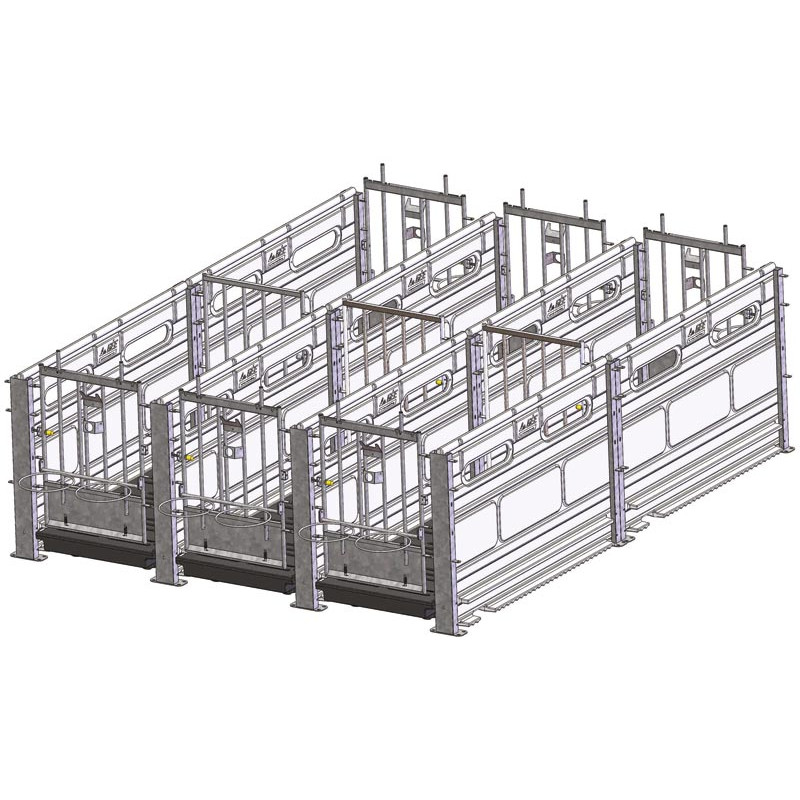 Cloison pour case à veaux Hygiène Plus