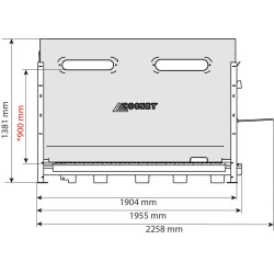Cloison pour case à veaux Hygiène Plus