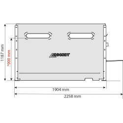 Cloison pour case à veaux Hygiène Plus