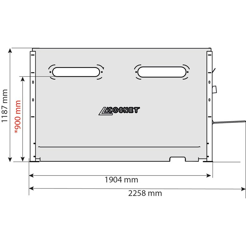 Cloison pour case à veaux Hygiène Plus
