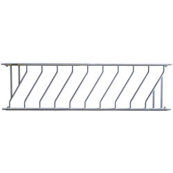 Panneau d’alimentation libre-service oblique JUNIOR Ø 42,4 mm 9 places/3 m