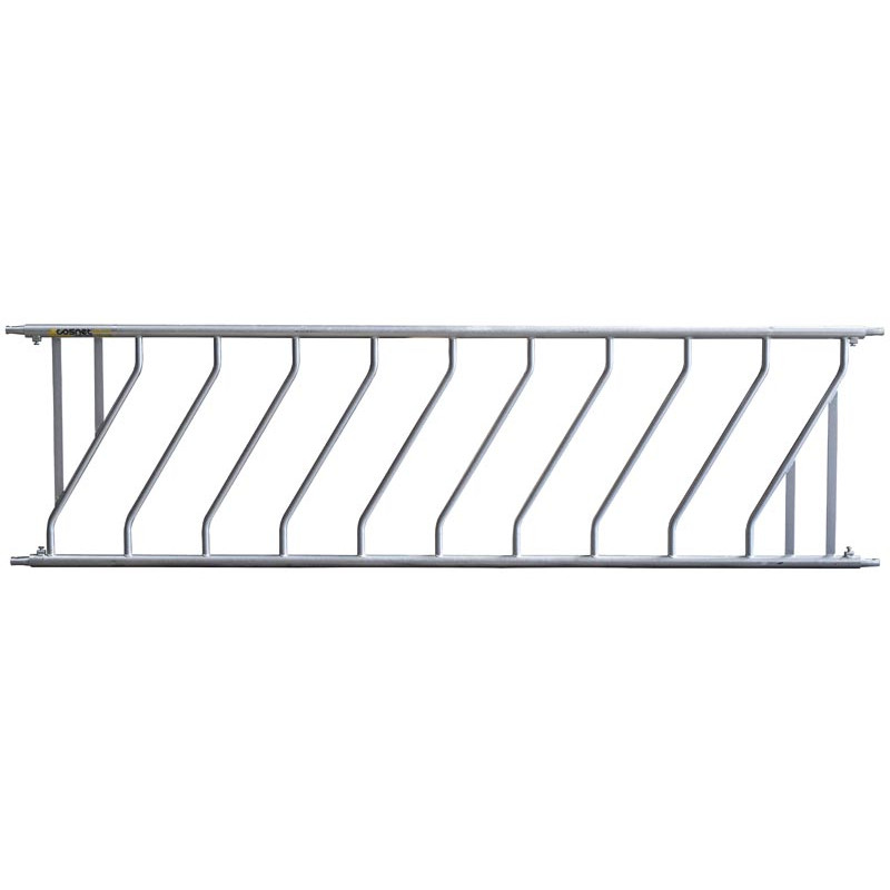 Panneau d’alimentation libre-service oblique JUNIOR Ø 42,4 mm 9 places/3 m