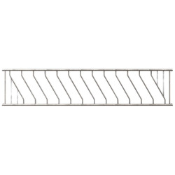 Panneau d’alimentation libre-service oblique JUNIOR Ø 42,4 mm 12 places/4 m