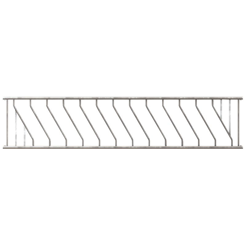 Panneau d’alimentation libre-service oblique JUNIOR Ø 42,4 mm 12 places/4 m