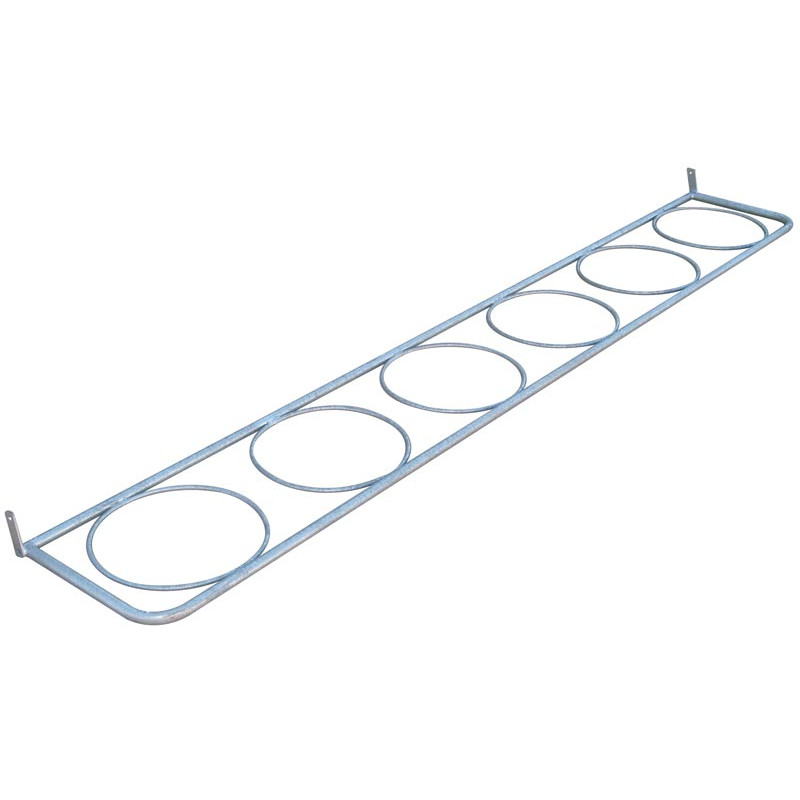 Porte-seaux métallique 6 seaux/3 m