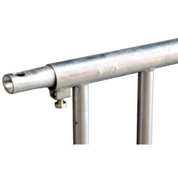 Cloison de séparation barreaudée Ø 42,4 mm - Long. 3 m