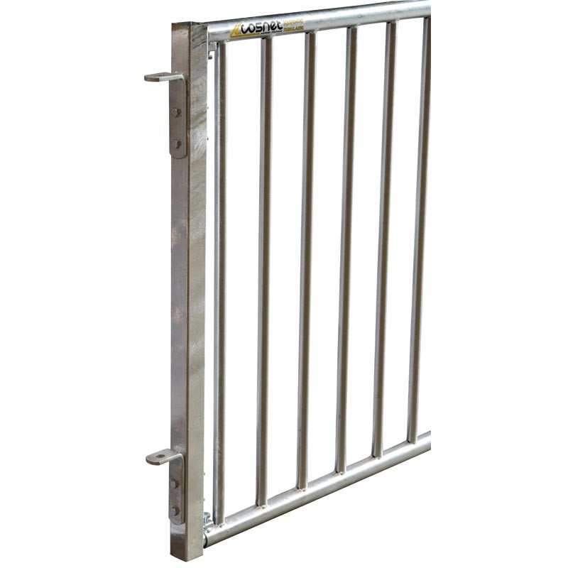 Embout réglable pour cloison barreaudée Ø 42,4 mm