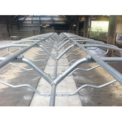 Barre au garrot droite Ø 49 mm pour bat-flancs