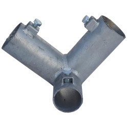 Liaison double pour bat-flanc de logette Liaison double pour bat-flanc de logette