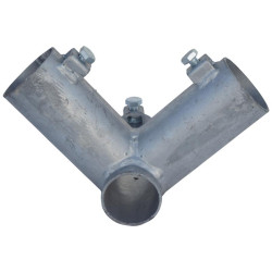 Liaison double pour bat-flanc de logette Liaison double pour bat-flanc de logette