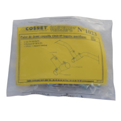 Liaison double pour bat-flanc de logette Liaison double pour bat-flanc de logette