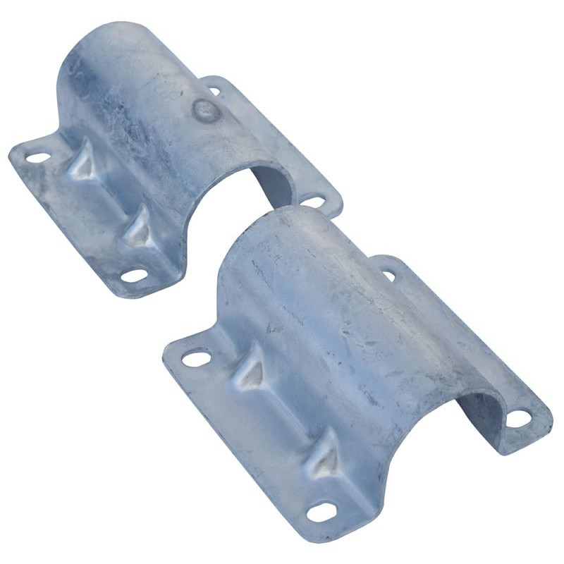 1/2 bride de fixation au sol pour bat-flancs autoportants