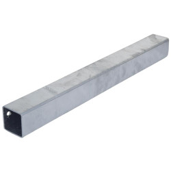 Poutre renforcée carré 60 mm pour installation de bat-flancs de logette