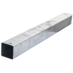 Manchon femelle pour liaison de poutres renforcées carré 60 mm